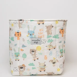 Καλάθι οργάνωσης βρεφικών καλλυντικών-Dogfun Λευκό