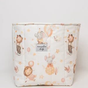 Καλάθι οργάνωσης βρεφικών καλλυντικών- Vintage Τσίρκο