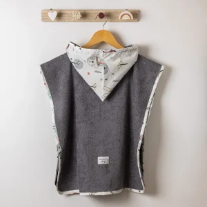 Πόντσο- Fox γκρι