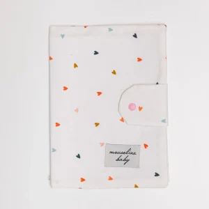 Θήκη βιβλιαρίου- Καρδούλες